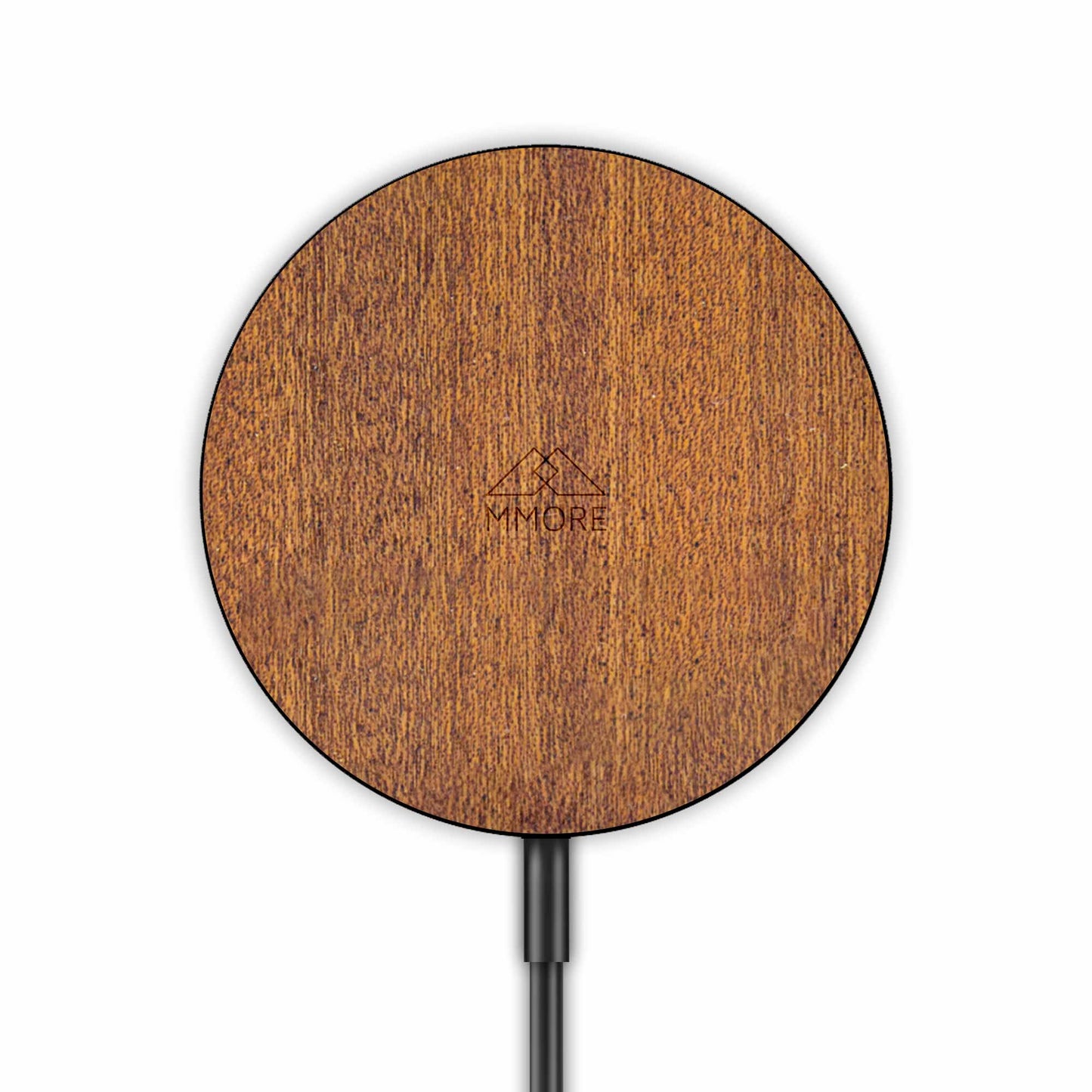 MagSafe BLACK Wireless Charger - Wood