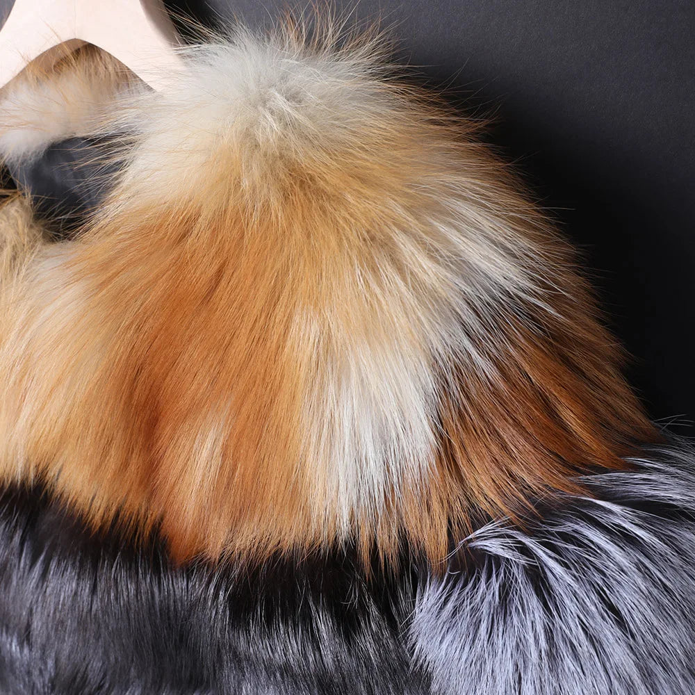 Maomaokong Fur Coat Natural Winter Jacket