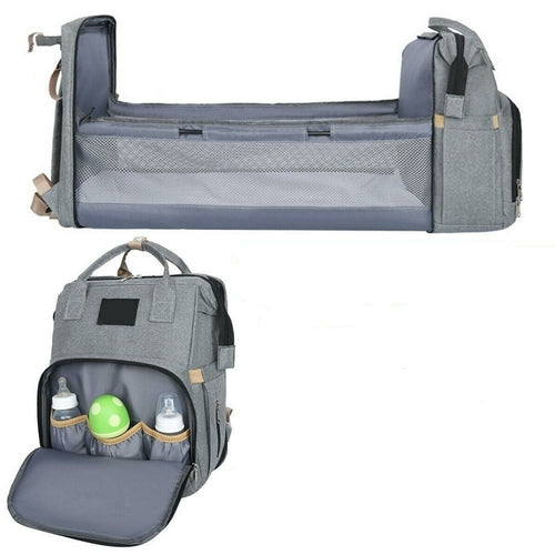 Stroller Diaper Bag with Baby Bed