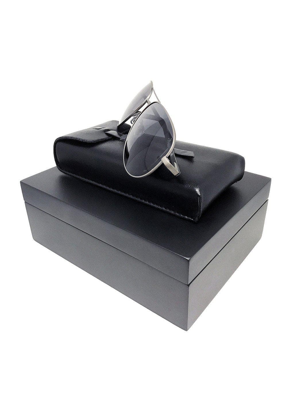 Titanium Aviator Sunglasses