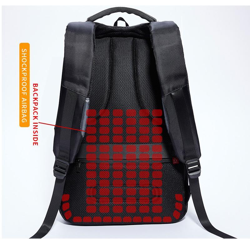 Waterproof Backpack With USB Charging  Port